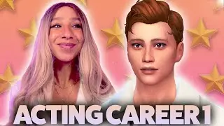 NEW! SIMS 4 CAREER LEGACY CHALLENGE | EP. 1 [ACTOR] 🎭