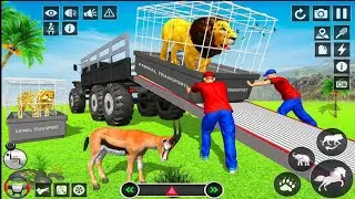 Tiger Tranquilizer Hunt 🐯 | Safe Capture & Car Transporter Truck Mission 🚛 Full Gameplay 2025
