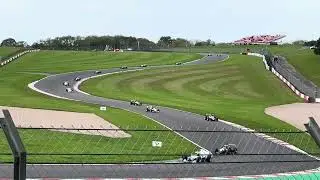 Donington Park 2024 750 Weekend. Formula 1000 Crash