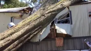 Hurricane Matthew destroys Hilton Head family's mobile home