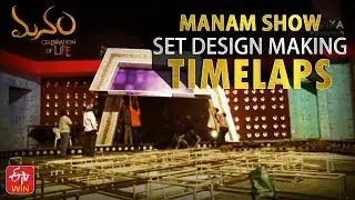 Manam Set Making Video | Time-laps Video | #setmaking #manam