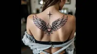 🪽 Stunning Wings Tattoo Design | Freedom in Ink | tattoobyavi