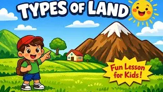 All About Land! 🌍 Types of Land and Why They Are Important | Primary Social Studies
