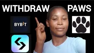 Paws Withdrawal: Claim Paws tokens To Bitget or Bybit Exchange Available 👍