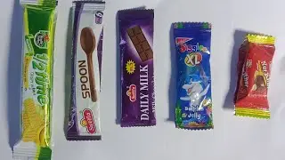 Unwrapped Yummy Chocolate and  Dolphin 🐬 Jelly