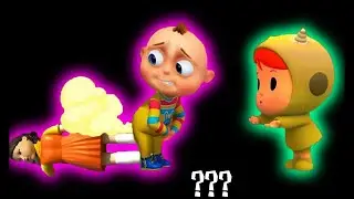 Pocoyo Fart & Ice Cream Truck Go Away & Squid Game Ouch Sound Variations in 33 Seconds