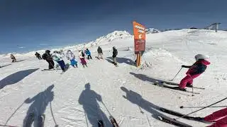 Border Cross M - Arc 1950 - Les Arcs - French Alps - Skiing - GoPro Hero 12 Black 4K