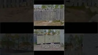 DIY Fence REBUILD | Installing Fence Rails, Gate & Pickets 🛠️