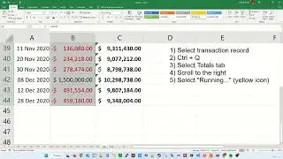 How to Calculate Running Total or Cumulative Sum in Excel - Excel Tips and Tricks