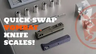 Vosteed Vombat Scale Swap Tutorial - Customize Your Knife Easily!