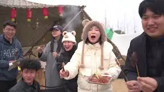 小七今天带团队团建，上演了一番他逃他追，他插翅难飞