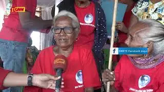 Dulce Maria Fatima Oan husi Saudozu Jos&eacute; Maria la simu Pensaun Veteranus