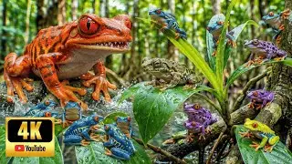 Relaxing Walk In The Amazon Journey From Forest Floor To Sky (4K HDR)