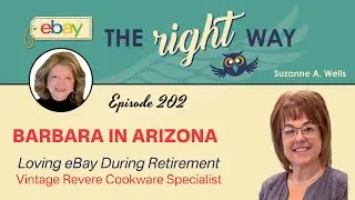 eBay Seller Chat with Barbara in AZ: Revere Ware Specialist, Reselling is Fun Retirement Hobby 🥰