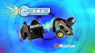 Razor Jetts DLX Heel Wheels/Board Less Skateboard