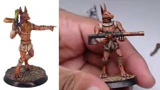 Painting the Kheperou Squad Leader &ndash; Netjeret Rebels Rise!