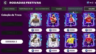 🚨VAZADA🤯 SEMANA 3 RODADAS FESTIVAS GER 115 GRÁTIS P/ TODOS NO FC MOBILE 26 😱🔥