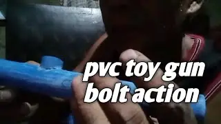 Pvc toy gun bolt action 