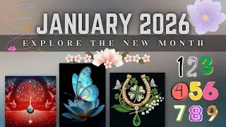 January 2026💃🦚💫✨🌱❤️🌄 New Beginning 💐 Let's See #possitive #energy #manifest #2026 