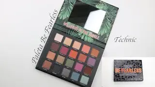 Paleta Be Fearless de Technic | Clon Low Cost Born To Run Urban Decay