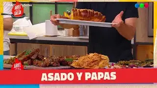 Pan Danés - Asado Banderita y Papas Rejilla - Pastel 3 Leches | ARIEL EN SU SALSA