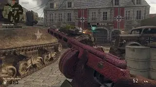 Игровой процесс Call of Duty WW2: War (без комментариев)