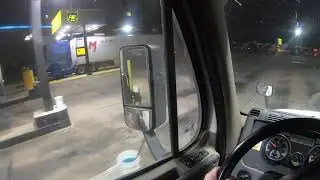 Late Night Into WALCOTT IOWA ~ IOWA 80 TRUCK STOP 12/6/21