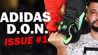 Тест кроссовок adidas D.O.N. Issue #1 (первые впечатления на баскетбольной площадке)