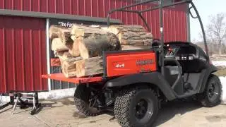 UTV Hitchworks - Kubota RTV 500 equipped with our RTV 500 Hydraulic Kit