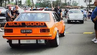 Fast cars attending car show in Sydney Rooty Hill Motor Culture