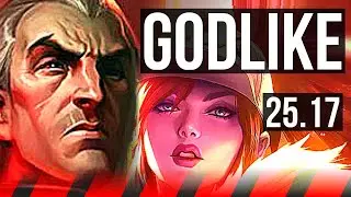 SWAIN vs AKALI (TOP) | Godlike | NA Grandmaster | 25.17