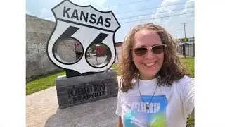 Cruising Kansas Route 66 Short Video! #route66 #route66roadtrip #shortvideo #short videos