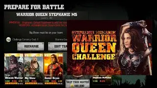 STEPHANIE MCMAHON WARRIOR QUEEN CHALLENGE - WWE Immortals M5 Nightmare Challenge Boss Battle