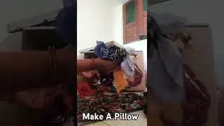 Make a pillow #trending #viralvideo #funny