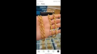 Dubai model Anklet - 20 Gram #anklets #gold #kothamangalam #jewellery