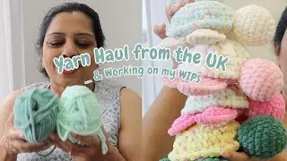 A Day in the life of a Crochet Small Business Owner - Yarn Haul from The Wool Warehouse