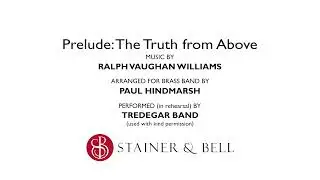 Vaughan Williams: Prelude - The Truth From Above arr. Paul Hindmarsh SCORE