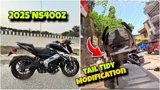 Ns400z modification 🔥| Tail Tidy on Ns400z 