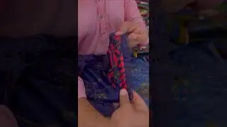 Making a navy blu💙lace dubata #shorts#stiching