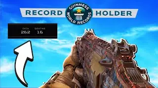 WORLDS MOST KILLS SOLO.. (WORLD RECORD GAMEPLAY!) - COD BO4