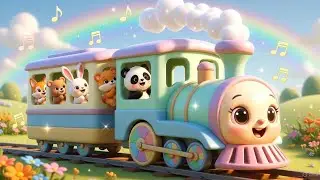 &ldquo;Choo Choo Train Song 🚂 | Bunny, Teddy, Fox & Panda Ride Along!&rdquo;