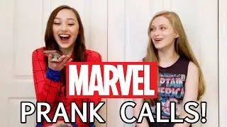 MARVEL PRANK CALLS PART 2! | Spider-Man, Guardians of the Galaxy, Ant-Man, Avengers Endgame