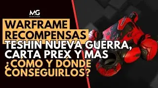 🔥WARFRAME | GRATIS TESHIN NUEVA GUERRA | DRON DOM&Eacute;STICO | PERLAS NAKAK Y M&Aacute;S | Twitch Drops 🎁