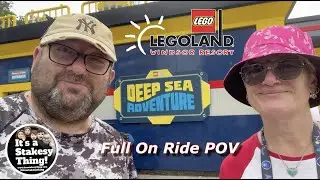 Deep Sea Adventure, Full on Ride POV from Legoland Windsor #itsastakesything
