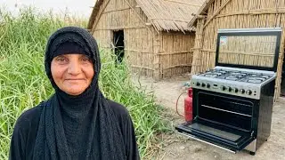 عائلة من العراق تهدي الحجية ام سلمان هدية جدا ثمينة 🤯 وراح تخلصها من التعب والإرهاق نهائيا 