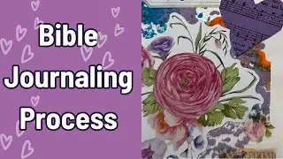 Easy Bible Journaling With Paint and Stamps Anyone Can Try!