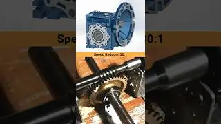 Worm Gear Reducer 40:1 Working ✅ #cad #design #solidworks #mechanical