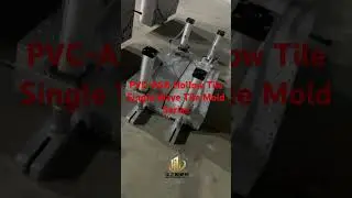 PVC-ASA Hollow Tile Single Wave Tile Mold Series