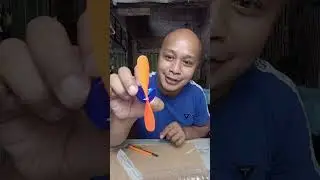 Wow airplane mula sa plastic bottle. 