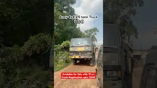 Army 4x4 2.5 tonn Truck for sale in running condition at Pathankot | Tata 713C 4x4 #militarytruck